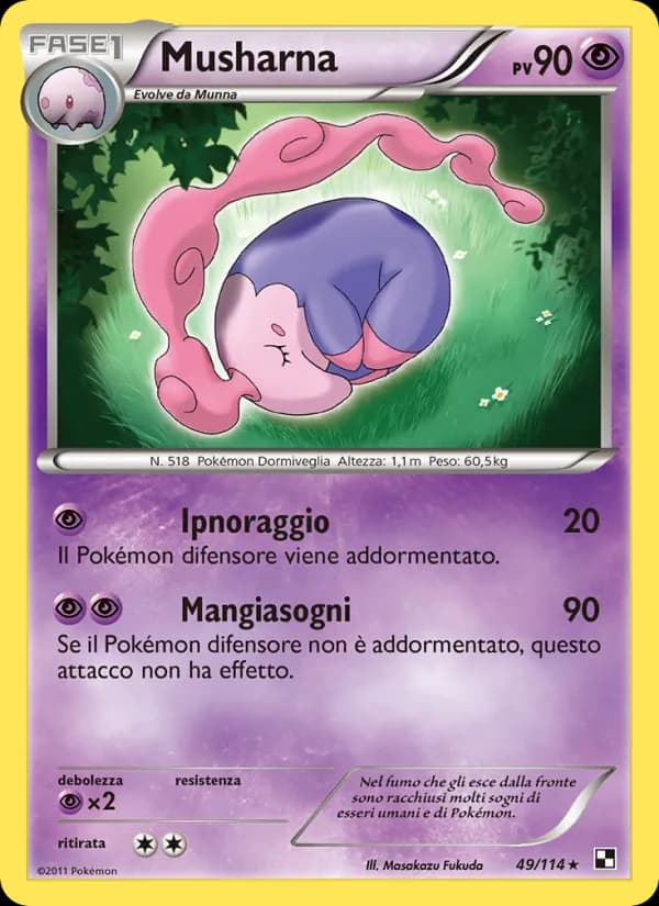 Musharna card in Italian