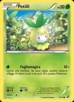 Petilil card in Italian