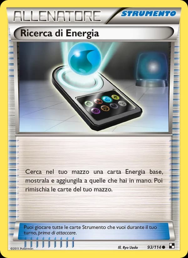 Ricerca di Energia card in Italian
