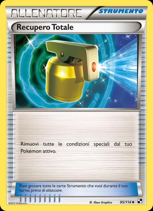 Recupero Totale card in Italian