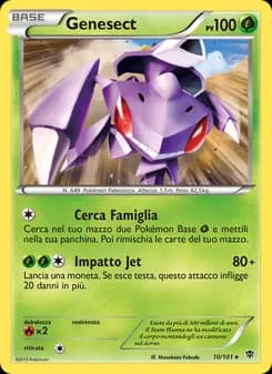 Genesect card in Italian