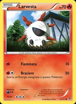 Larvesta card in Italian