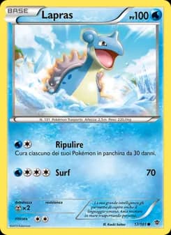 Lapras card in Italian