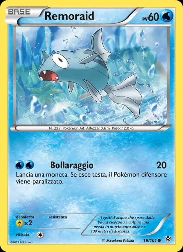 Remoraid card in Italian