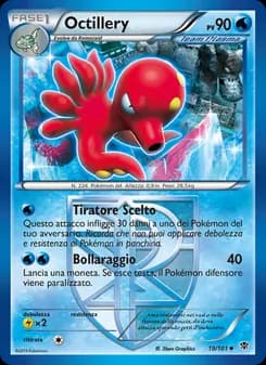 Octillery card in Italian