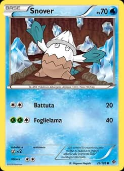 Snover card in Italian