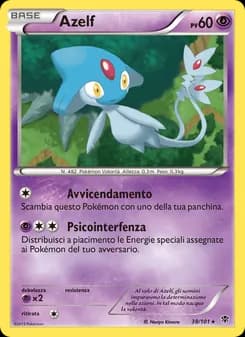 Azelf card in Italian