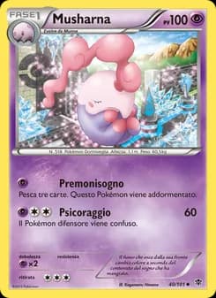 Musharna card in Italian