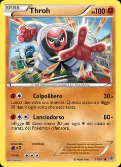 Throh card in Italian
