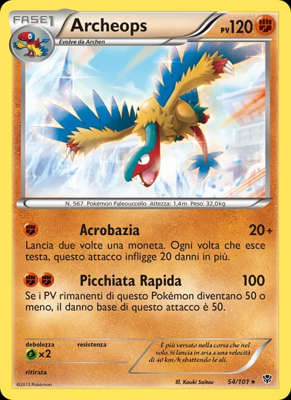 Archeops card in Italian