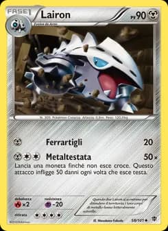 Lairon card in Italian