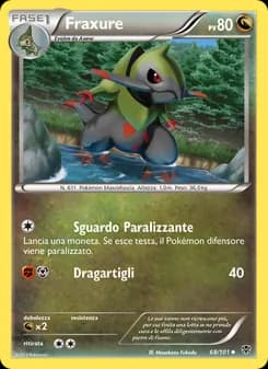 Fraxure card in Italian