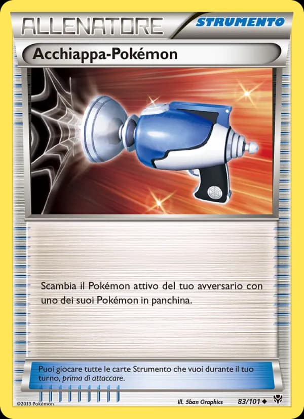 Acchiappa-Pokémon card in Italian