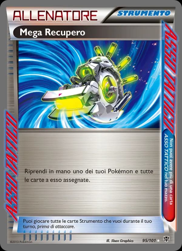 Mega Recupero card in Italian
