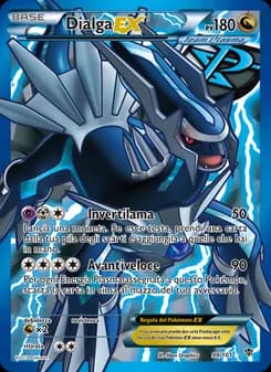 Dialga-EX card in Italian