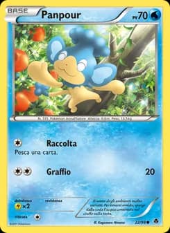 Panpour card in Italian