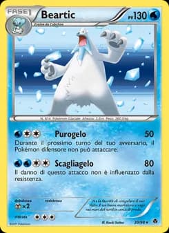 Beartic card in Italian