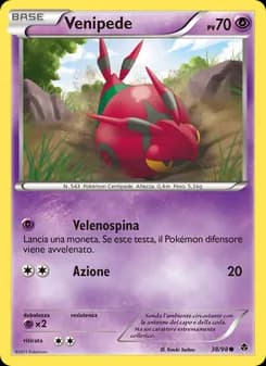 Venipede card in Italian