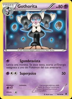 Gothorita card in Italian