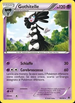 Gothitelle card in Italian