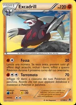 Excadrill card in Italian