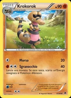Krokorok card in Italian