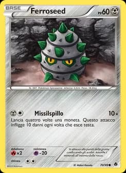 Ferroseed card in Italian
