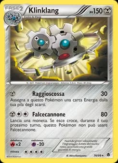 Klinklang card in Italian