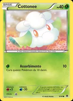 Cottonee card in Italian