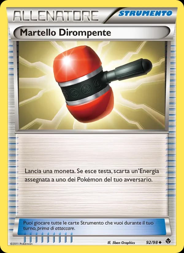 Martello Dirompente card in Italian