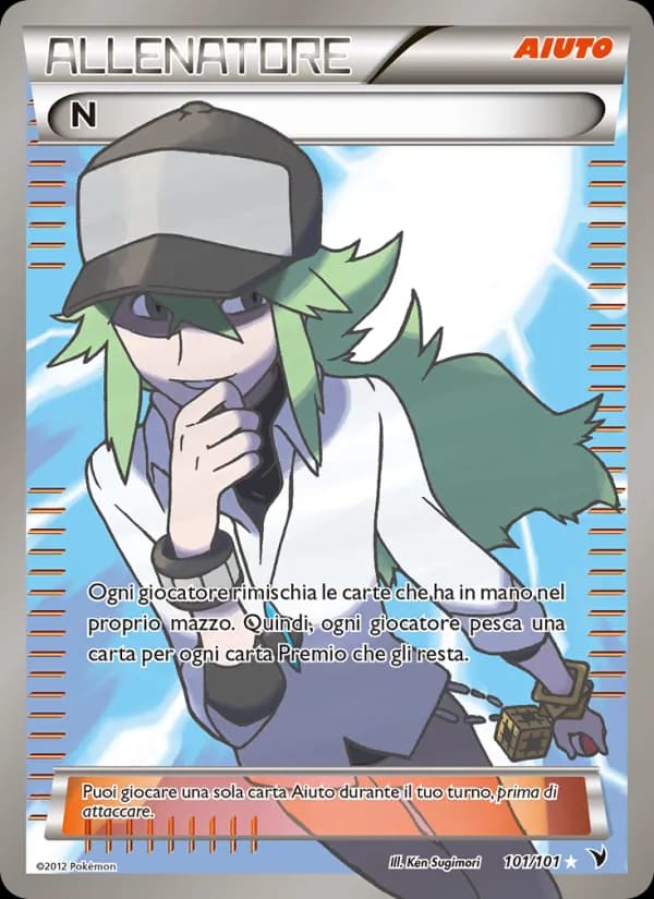N card in Italian