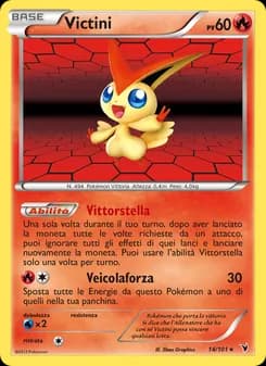 Victini card in Italian