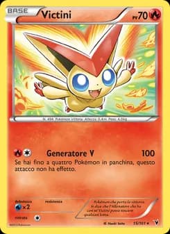 Victini card in Italian