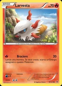 Larvesta card in Italian