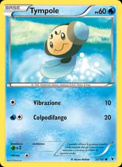Tympole card in Italian