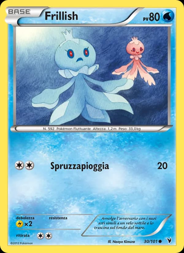Frillish card in Italian