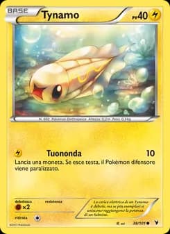 Tynamo card in Italian