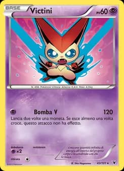 Victini card in Italian