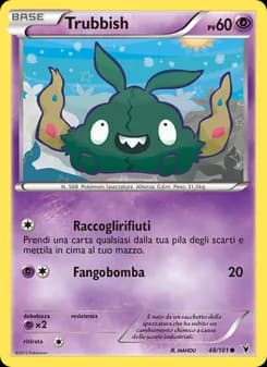 Trubbish card in Italian