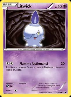 Litwick card in Italian
