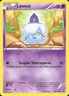 Litwick card in Italian