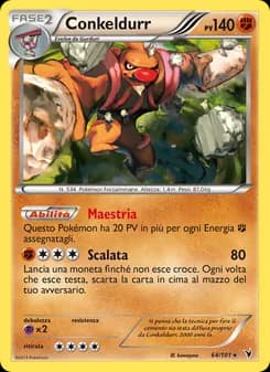 Conkeldurr card in Italian