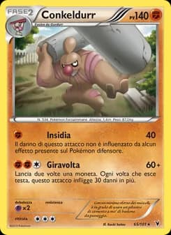 Conkeldurr card in Italian