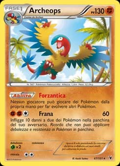 Archeops card in Italian