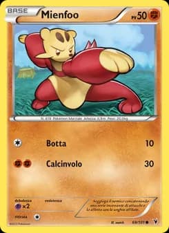 Mienfoo card in Italian