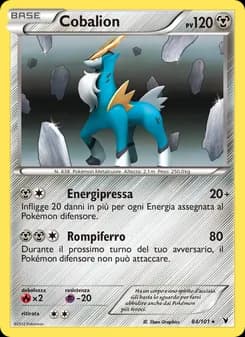 Cobalion card in Italian