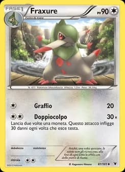 Fraxure card in Italian
