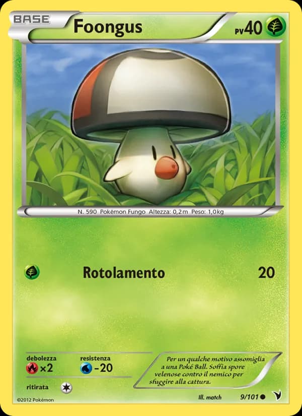 Foongus card in Italian