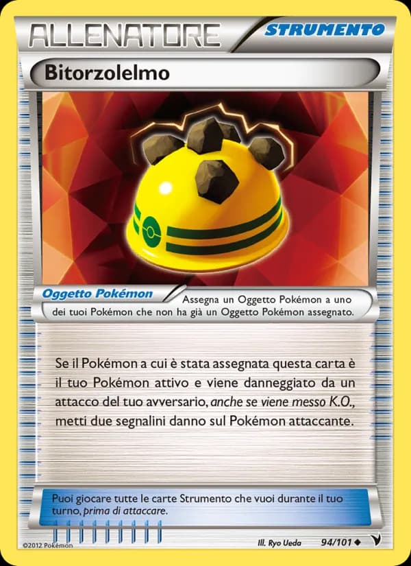 Bitorzolelmo card in Italian