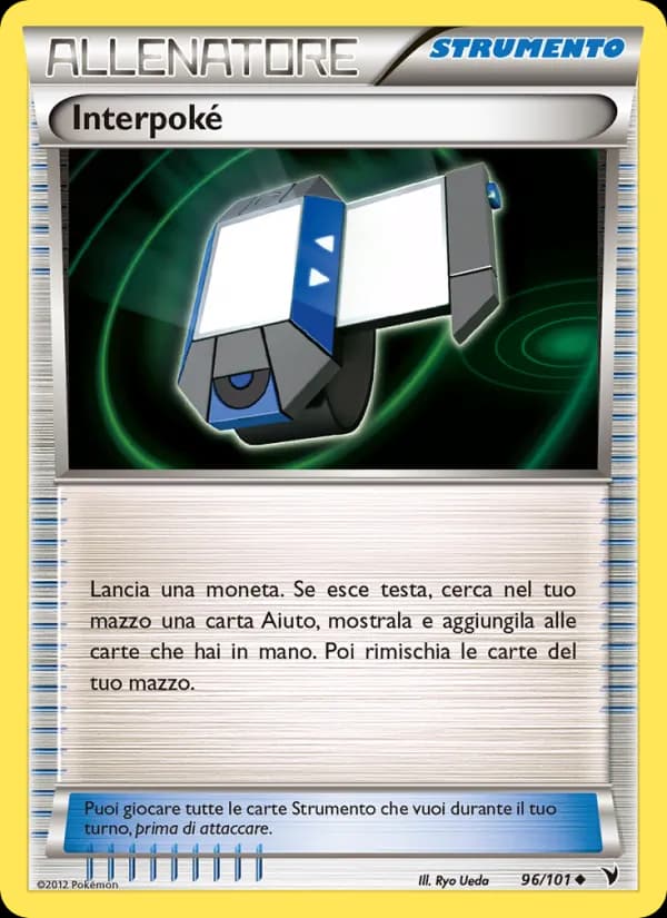 Interpoké card in Italian